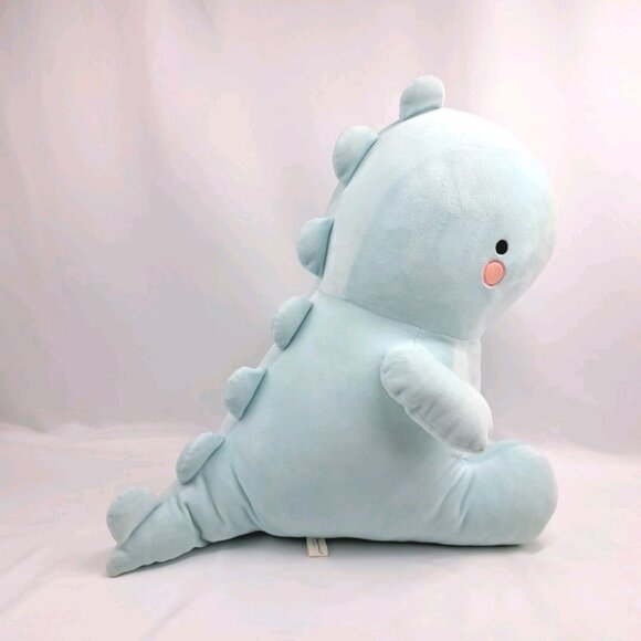 Onsoyours Dinosaur Stuffed Baby Blue Medium Soft Squishy Plush Pillow 19” - Picture 2 of 11